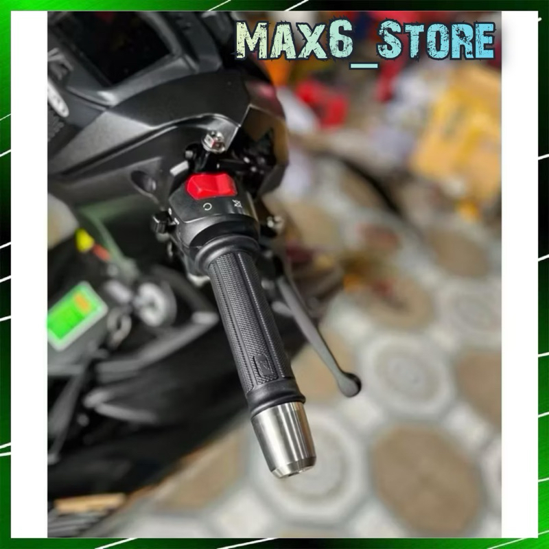 UNIVERSAL SUPER HEAVY DUTY HANDLE BAR BALANCER STAINLESS STEEL CNC END ...