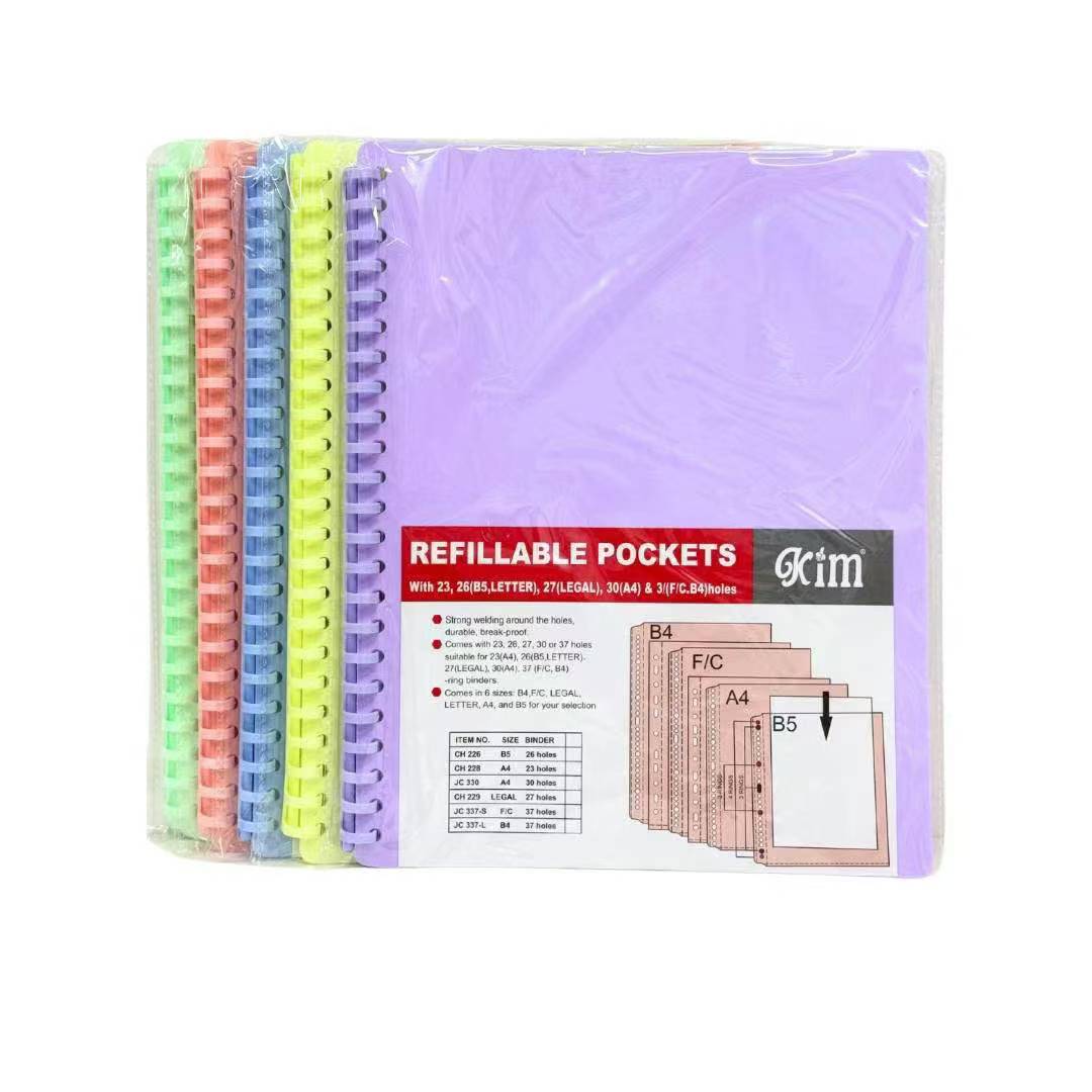 JS #Short And Long Clearbook In Macaron Colors For School Office A4 ...