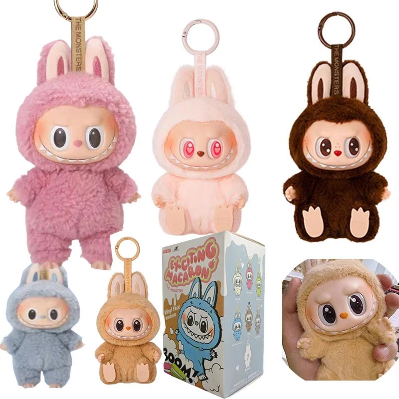 【COD】LABUBU Doll MONSTERS Macaron Vinyl Face Series POPMART Doll Cute ...