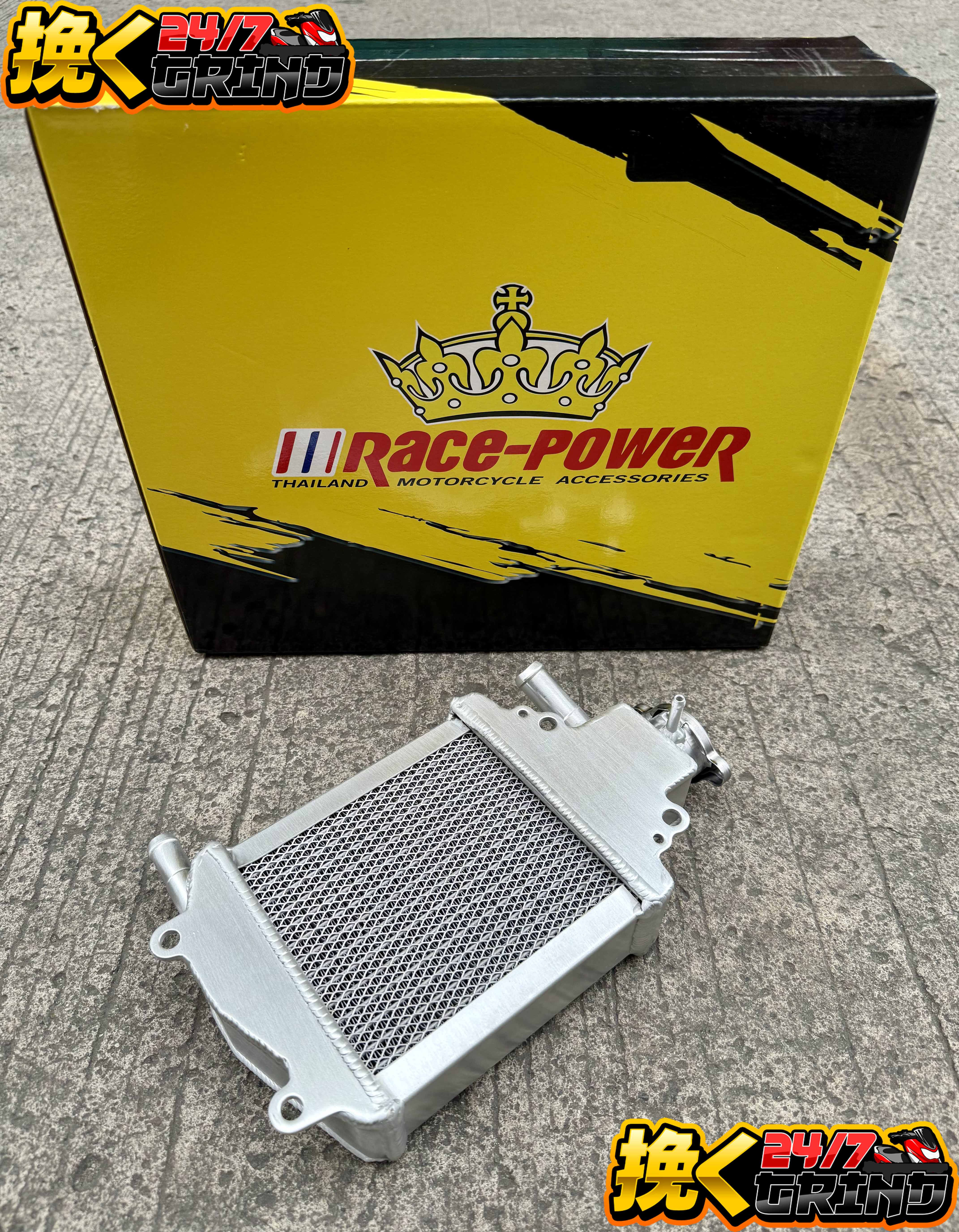 RACE POWER Radiator 2Rows For Honda Click 125 / Click 150 / PCX 150 ...