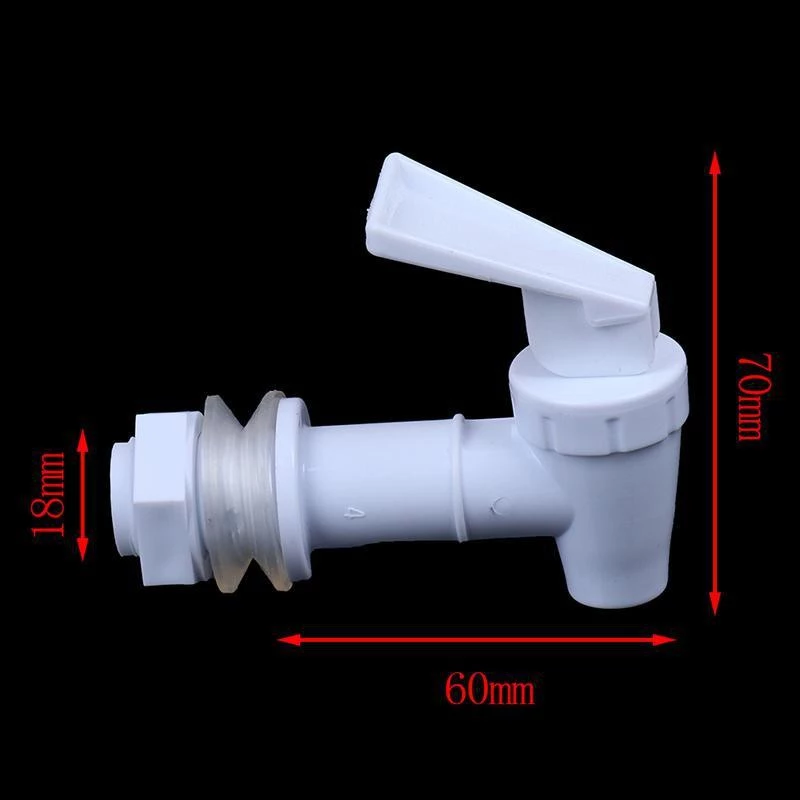 Plastic Water Dispenser Tap Thread Dia Bottled Water Dispenser Spigot ...