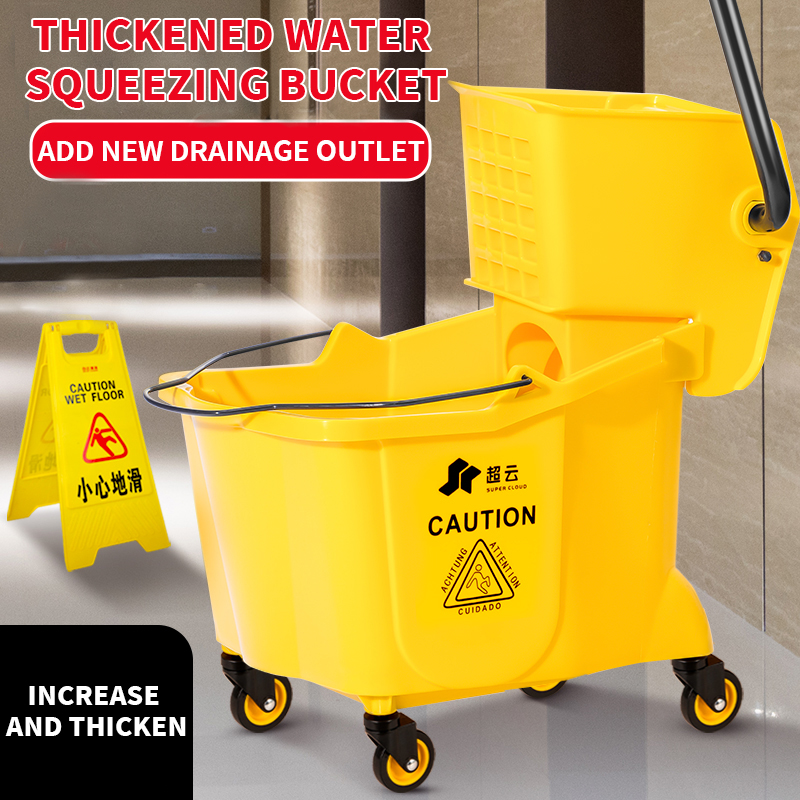 Heavy duty Mop water truck Squeezer Bucket for Cormercial Washing ...