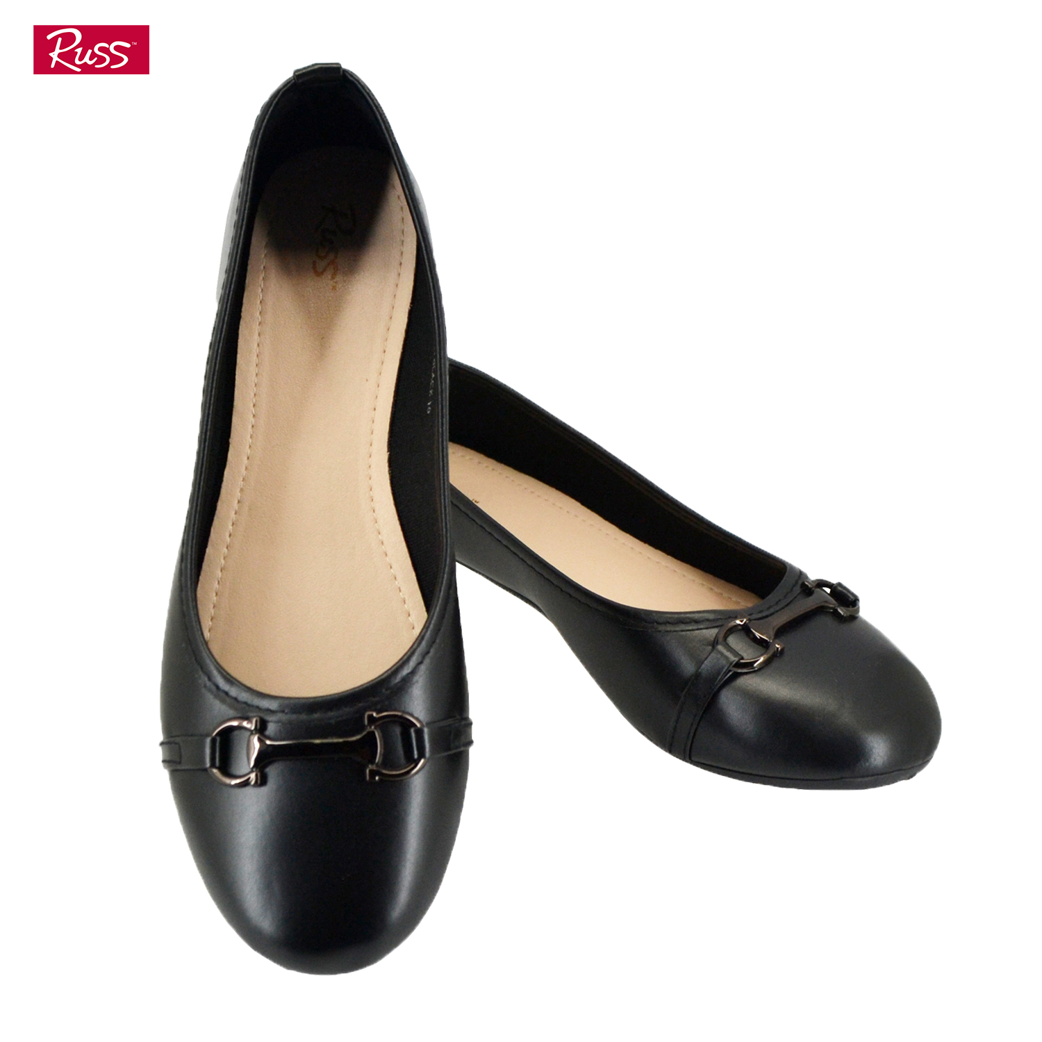 Russ Ladies Flat Loafer Shoes (Mich) Shopee Philippines