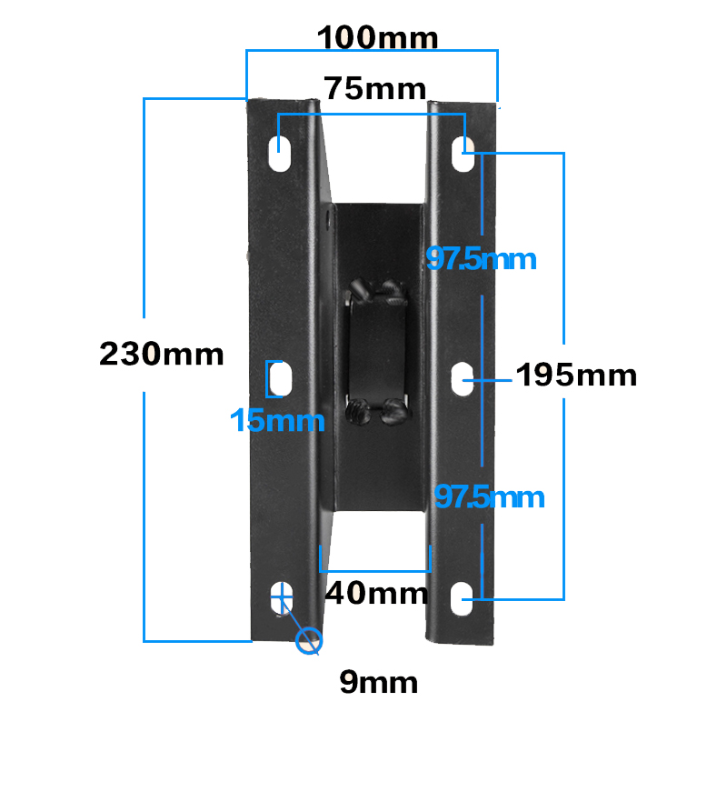 2 in 1 audio rack speaker bracket wall mount bracket audio wall rack ...