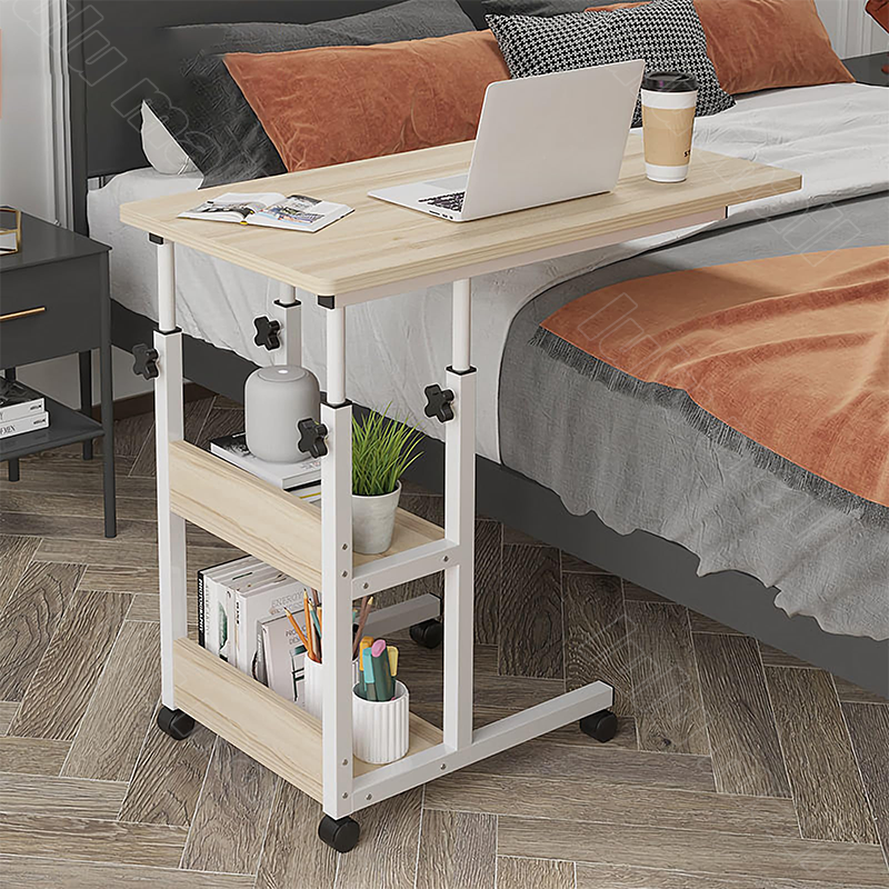 Bedside Desk Over Bed Tables Adjustable Tray Table Hospital Tray Table ...