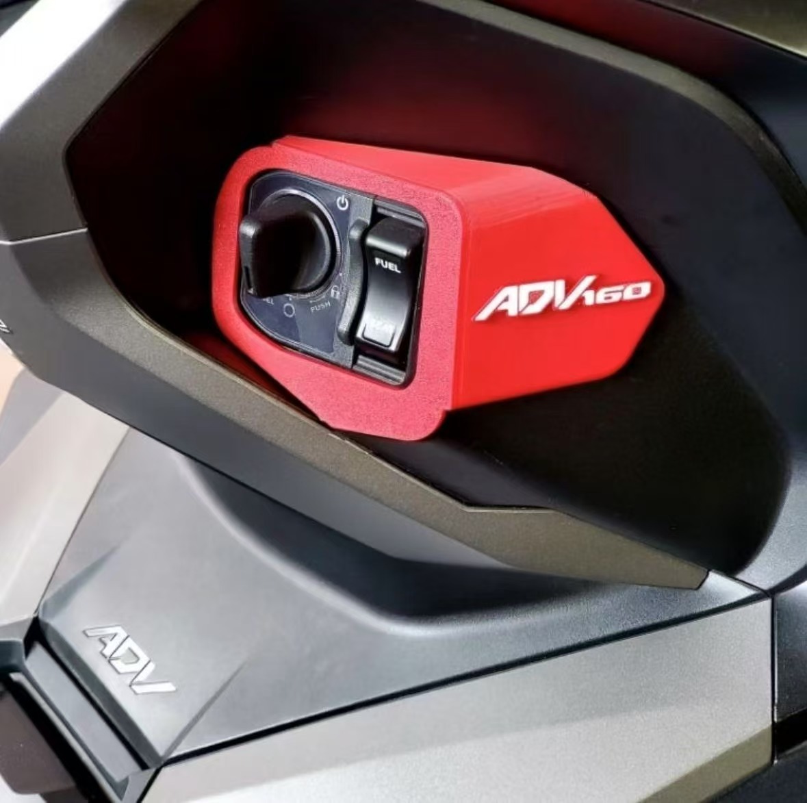 New ADV160 Ignition Key Switch Cover and Lid Protector with Emblem Lid ...