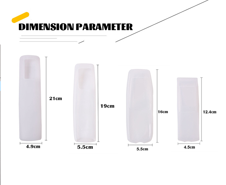 1PCS TV Home Remote Control Case Dustproof Silicone Case Protective ...