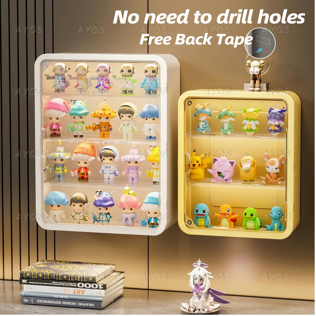 AYOS Blind Box Organizer Shelf Popmart Acrylic Display Rack Figure ...