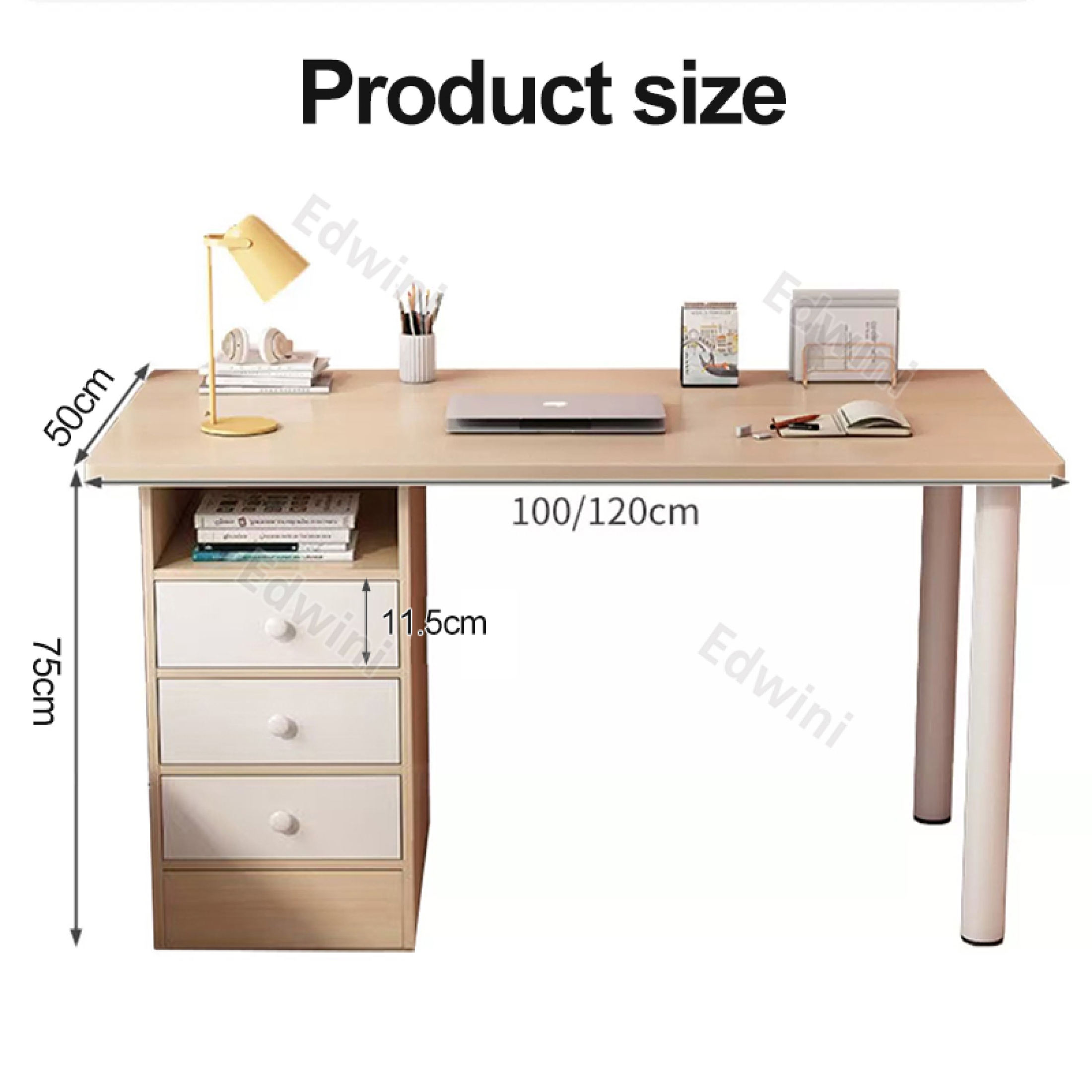 Computer Table Study Table With Drawer Computer Desk Office Table ...