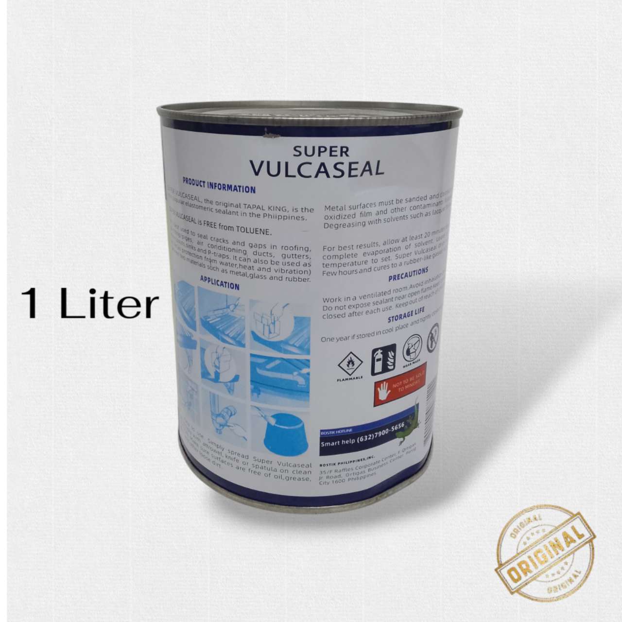 Bostik vulcaseal 1 Liter roof waterproof sealant All-Around sealant ...