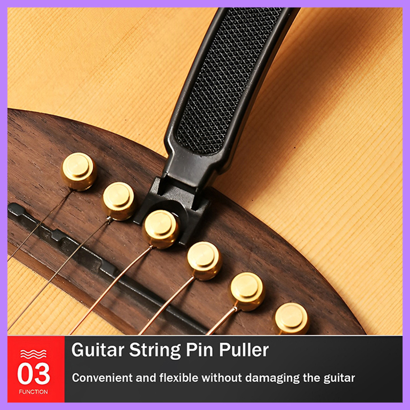 Heart String 3 IN 1 Guitar String Changer Multifunctional Guitar Tool ...