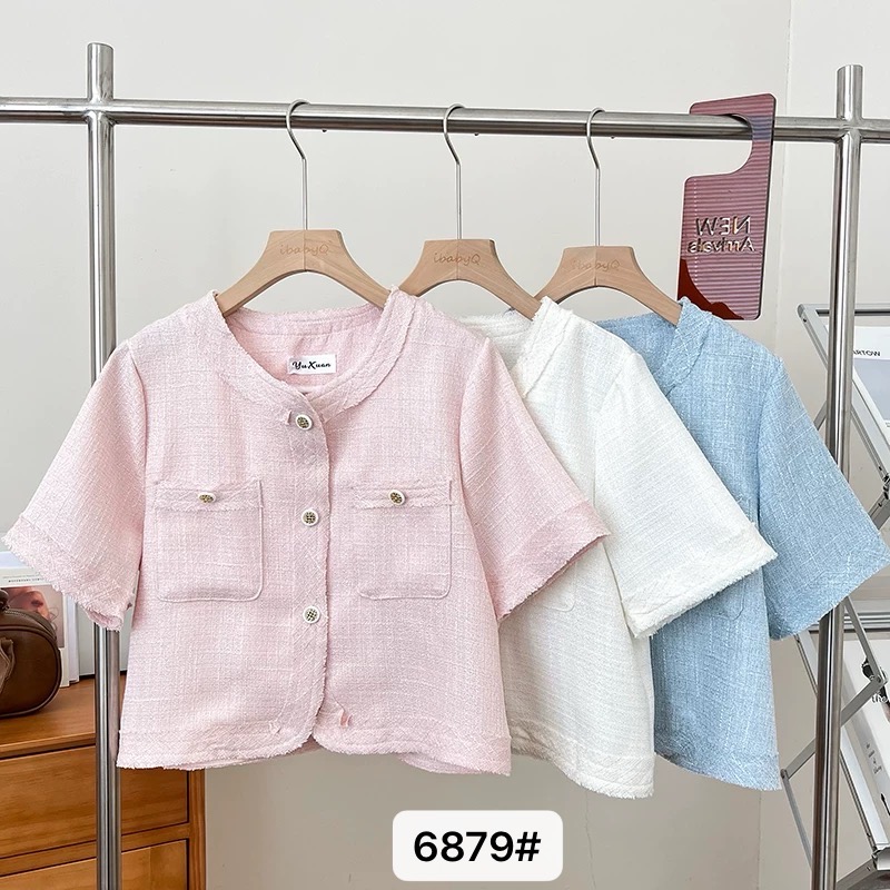 Korean Short Sleeve Blazer