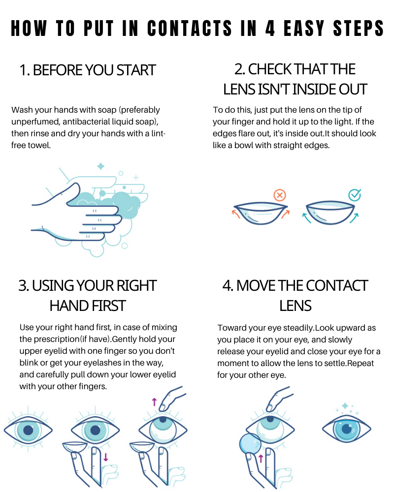 EyeShare lens【Grade 0.00~-8.00】Popular Beautyeye Contact Lenses Black ...