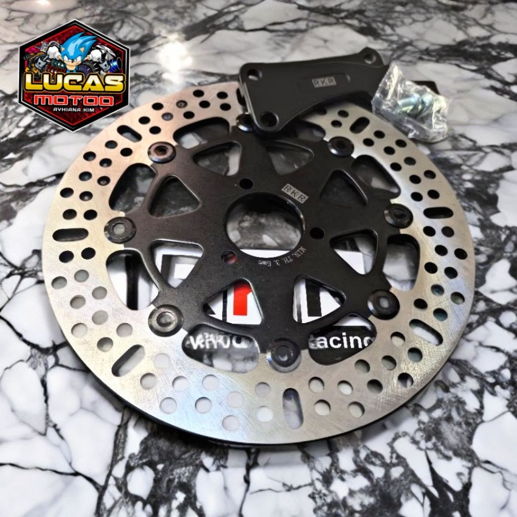 big disc 260mm M3 Mio i 125 3Holes with brake bracket set | Shopee ...