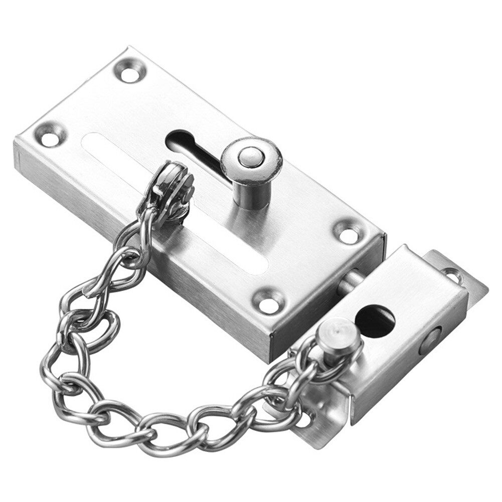Stainless Steel Door Chain Lock Chain Guard Locks For Inside Door ...