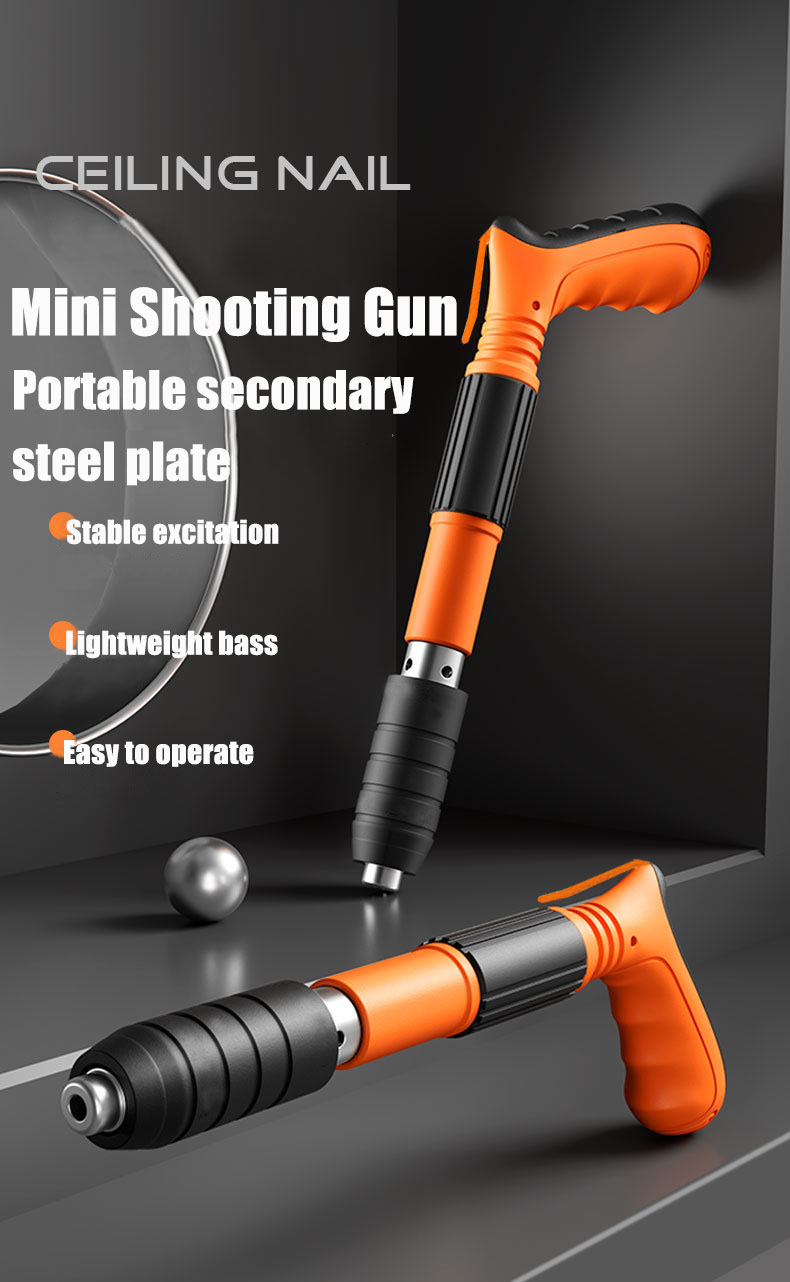 Manual Nail Gun Original Heavy Duty Nail Punch Shooter Concrete Rivet ...