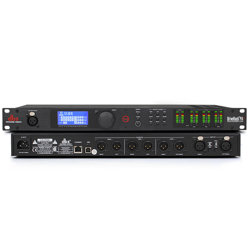Dbx Driverack PA2 Professional TOW-Input SIX-Output Multi-Function ...