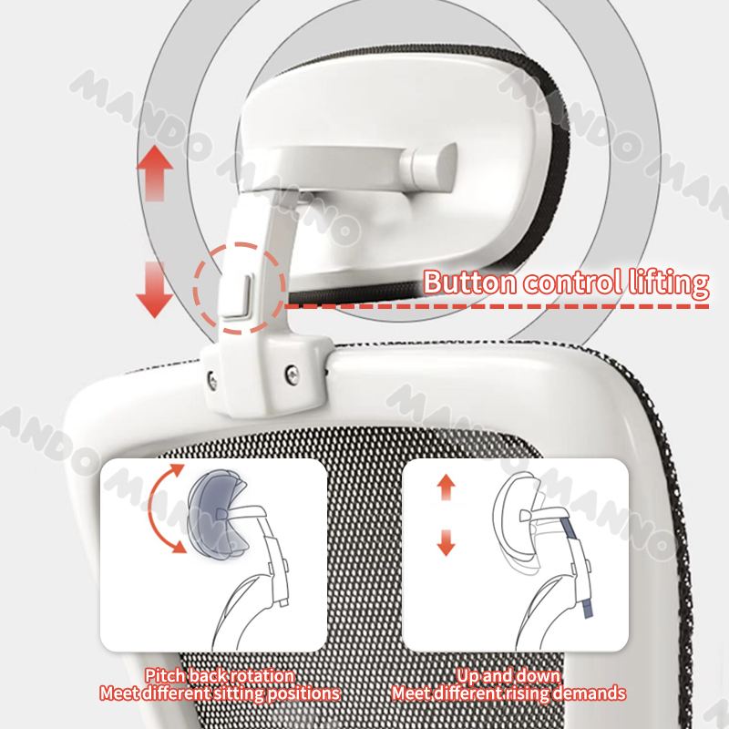 Office Chair with Arm Rest Computer Chair Breathable Mesh Home Office ...