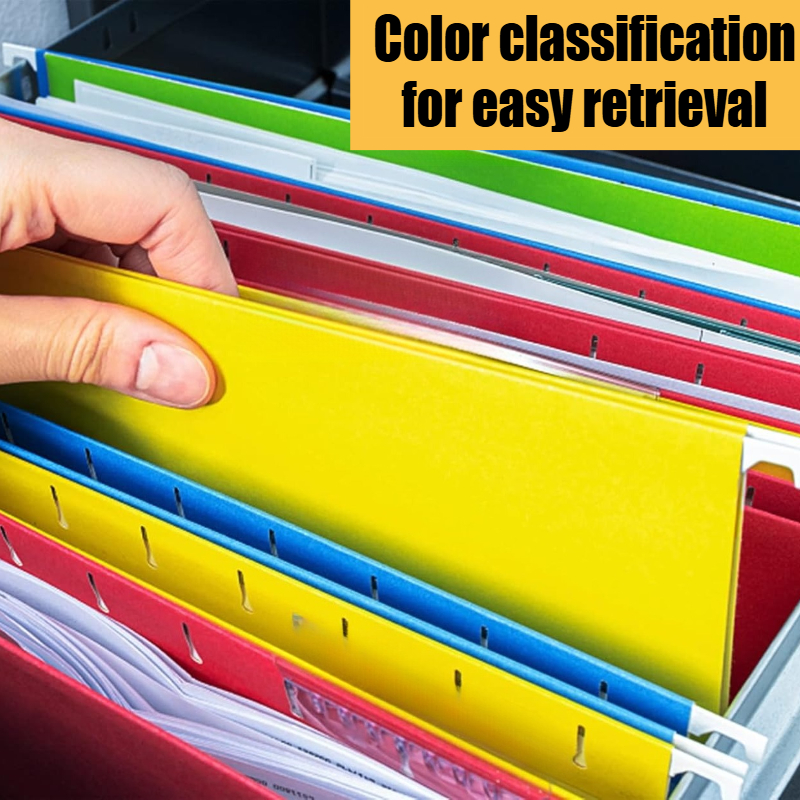 Long Hanging File Folder Paper Organizers Office Essentials for Filing ...