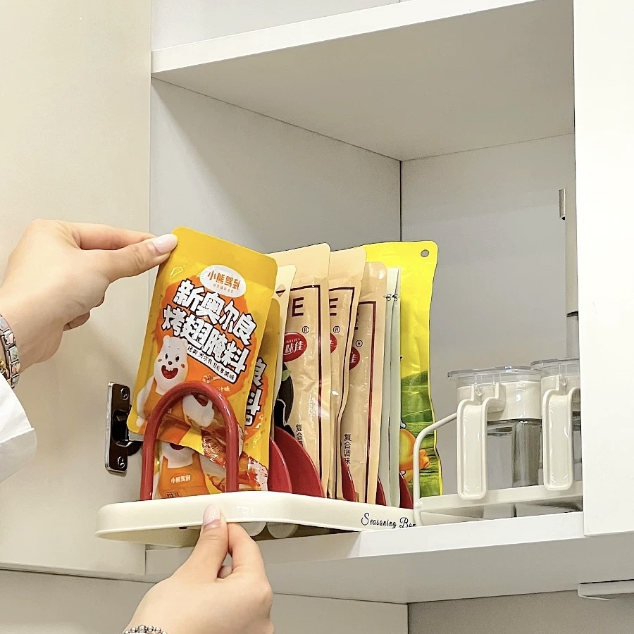 Multi-purpose Divider Desk Organizer Rack Seasoning Sachet Organizer ...