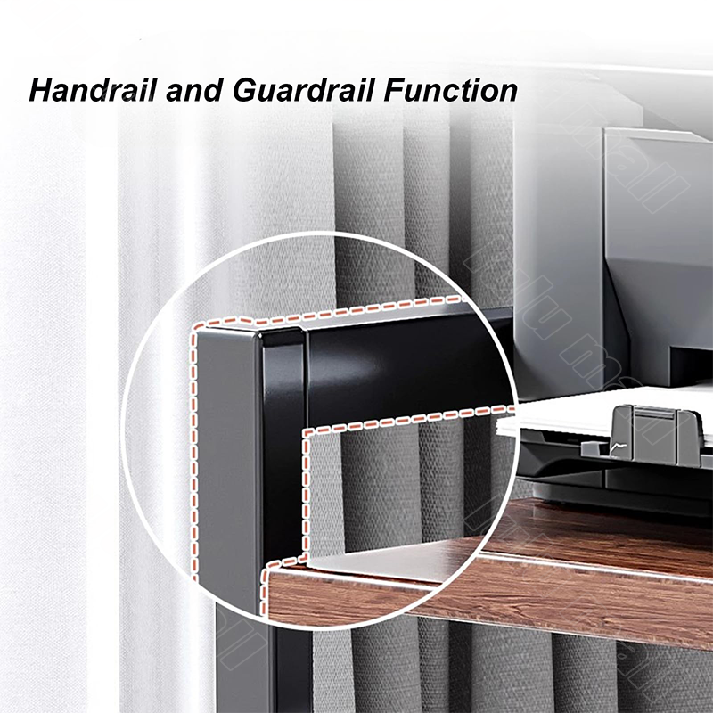 Mobile Printer Stand Large Machine Stand Heavy Duty Rolling Table with ...
