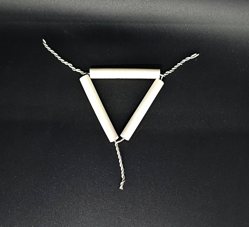 Clay Triangle or Pipeclay Triangle, 50 mm with BIR Sales Invoice ...
