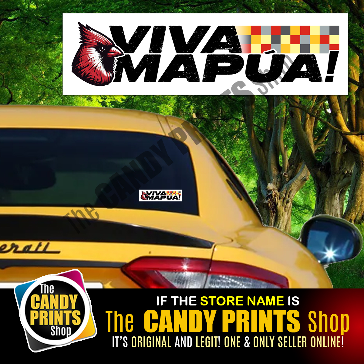 School Pride Series - MAPUA 01 - MAPUA UNIVERSITY INSPIRED Vinyl (Non ...