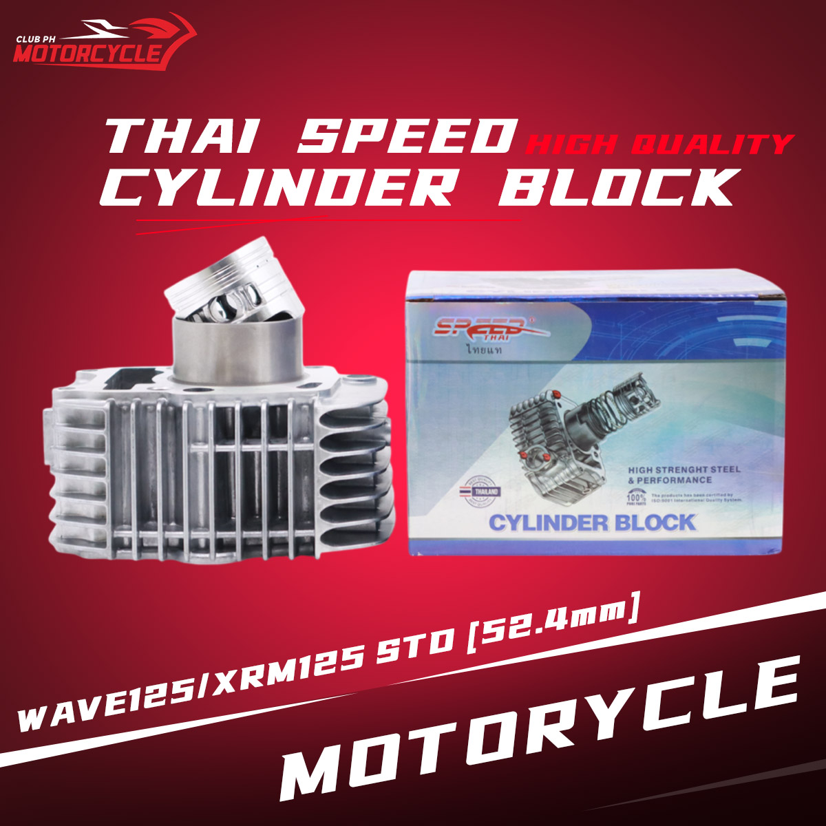 Motorcycle Cylinder Block for XRM110 WAVE 100 WAVE 125 XRM 125 WAVE 110 ...