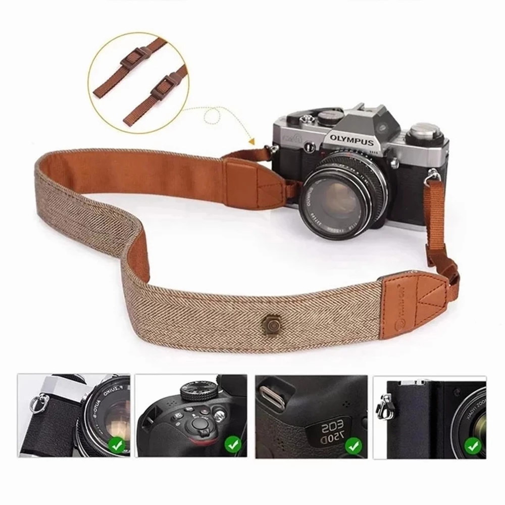 Lynca Z Series Universal Camera Shoulder Neck Strap Vintage Belt for ...