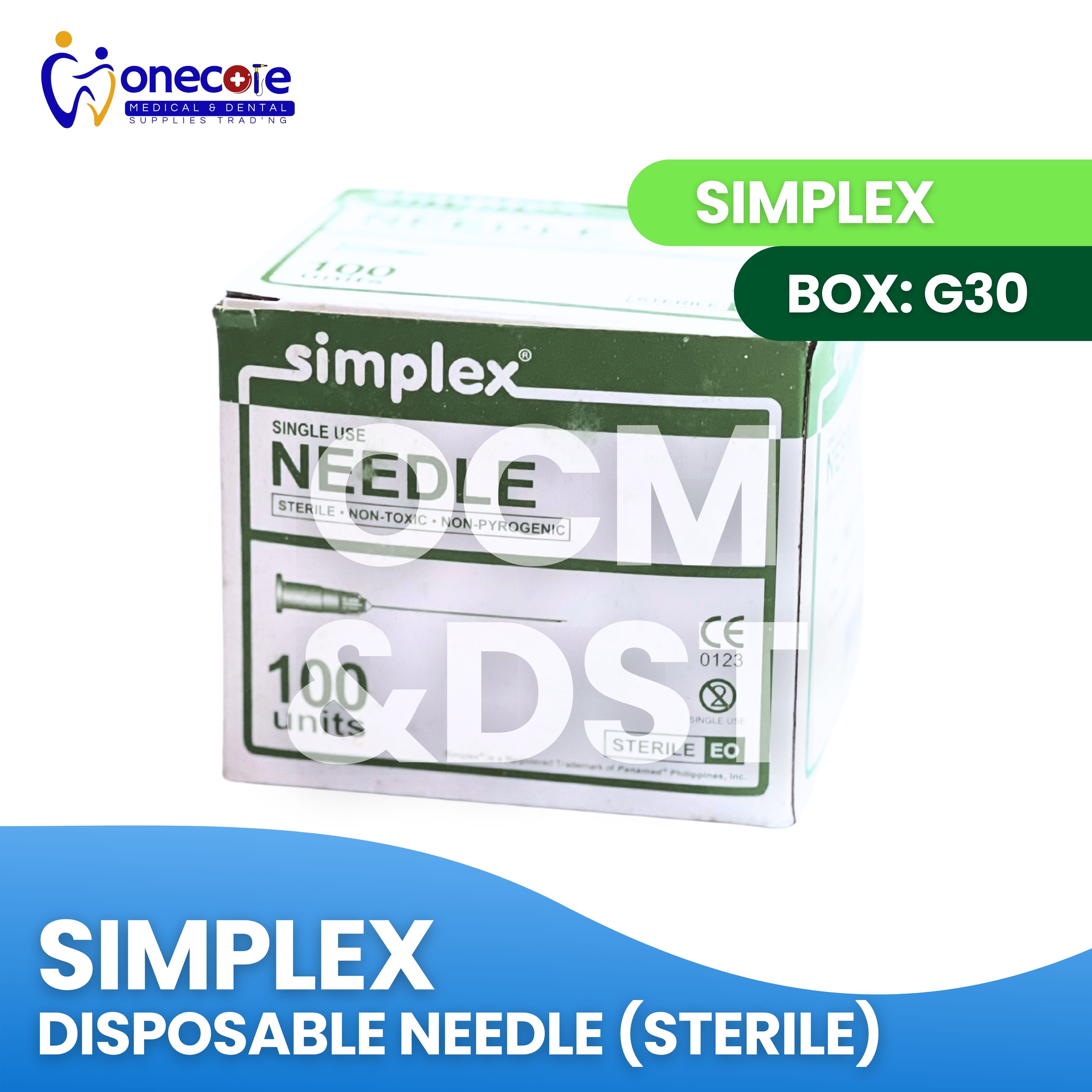 Simplex Disposable Needle (Sold Per Box) | Shopee Philippines