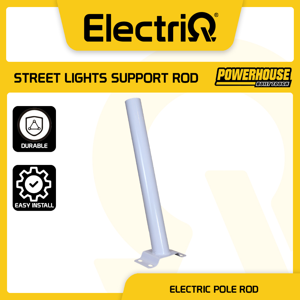 Electriq | Powerhouse Electric Pole Rod Solar Street Light Support Arm ...
