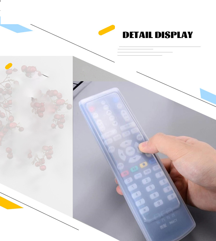 1PCS TV Home Remote Control Case Dustproof Silicone Case Protective ...