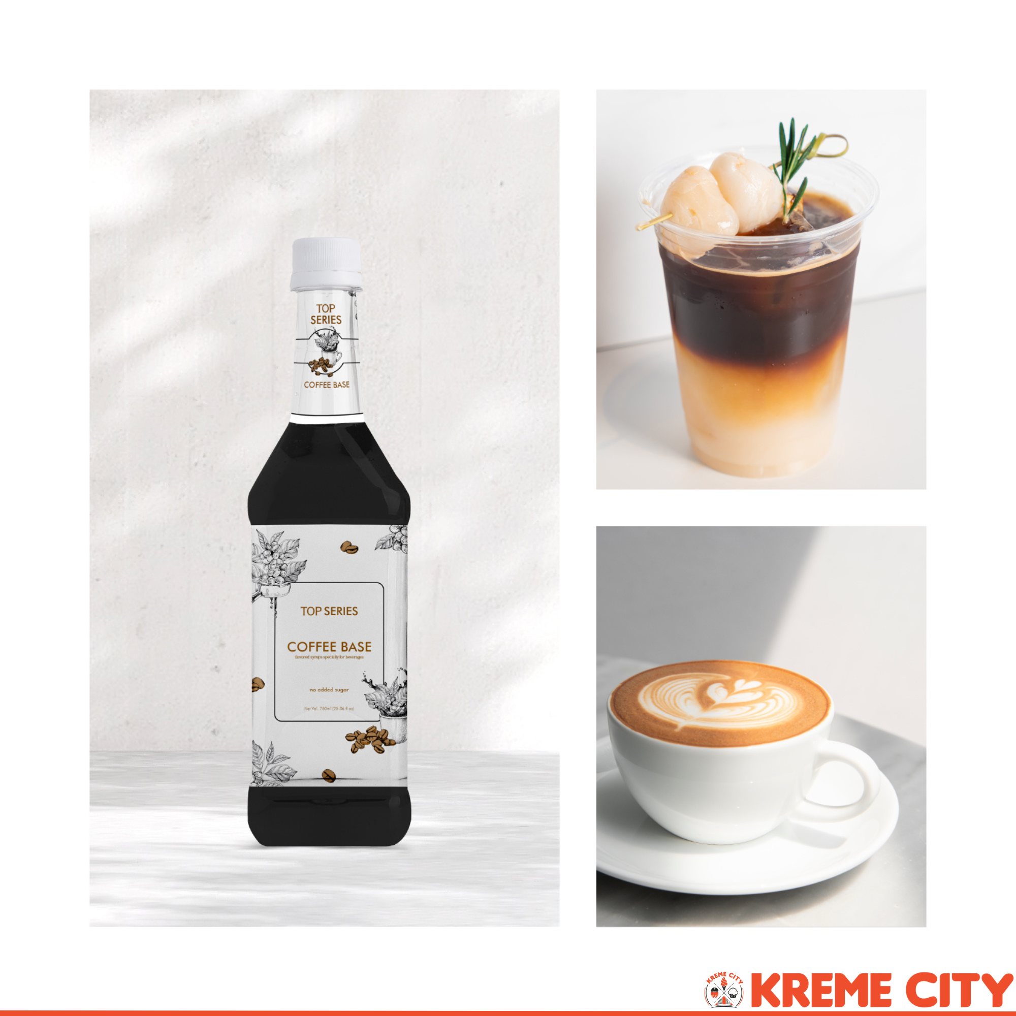 TOP Creamery Top Series Coffee Base Syrup 750ml | Shopee Philippines