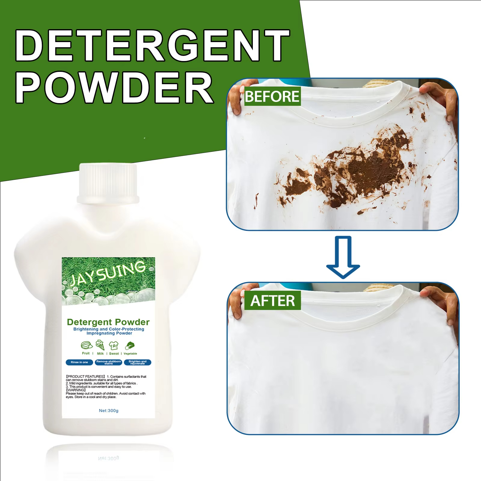 Seaways 2 in 1 Laundry Stain Remover Strong Decontamination Laundry ...