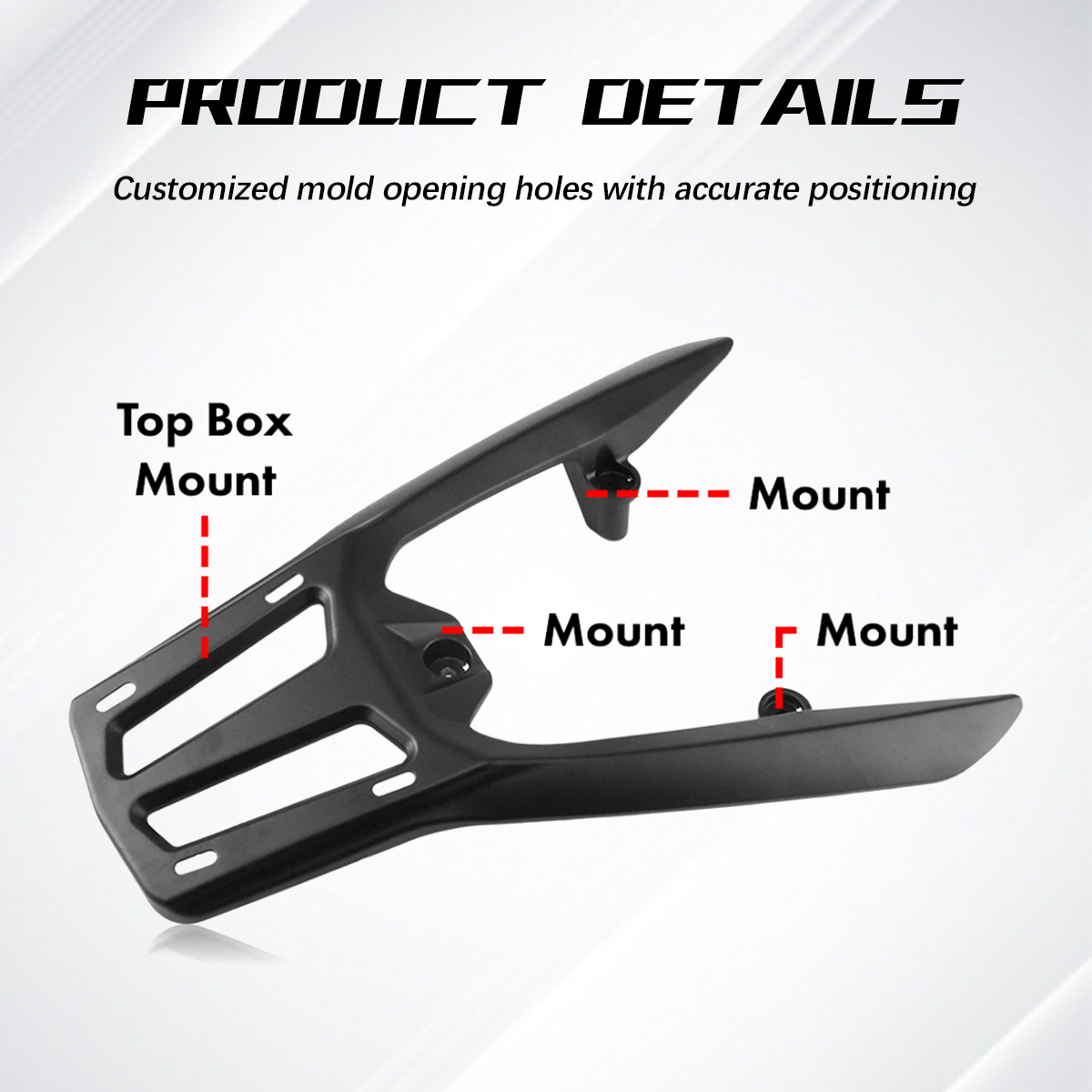 HONDA CLICK V2 V3 RAVEN HRV TOP BOX BRACKET HEAVY DUTY FOR CLICK 125i ...