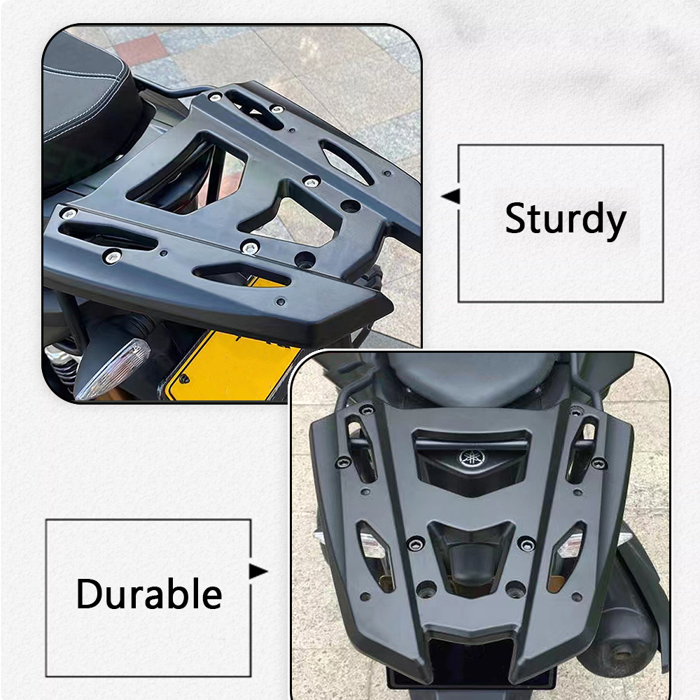 AEROX/SNIPER155 V2 Top Box Rear Bracket Carrier Tail Rack Rear High ...