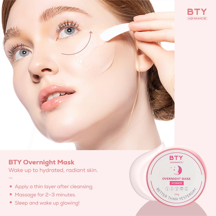BTY OVERNIGHT MASK 250g || VARICOSE, SCARS, STRETCH MARKS REMOVER SET ...