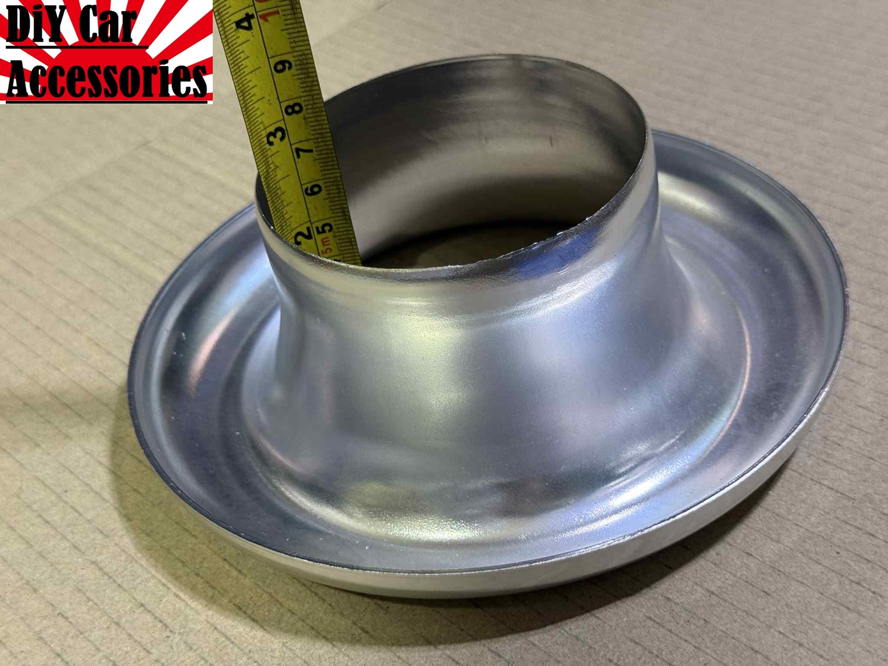 Cold Air Intake RAM funnel 3.5 inches (Silver) | Shopee Philippines