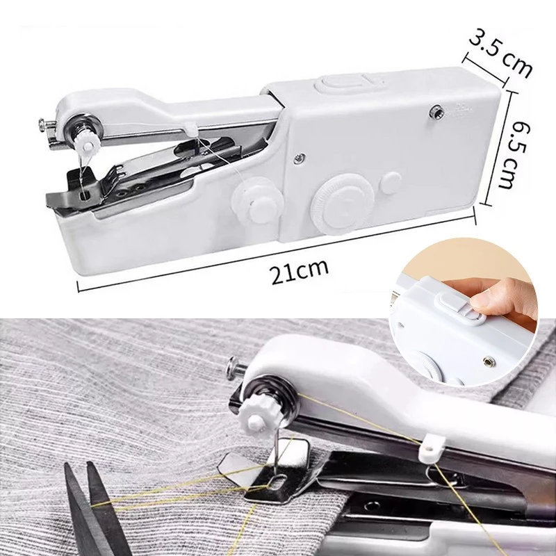 XT Handheld Electric Sewing Machine USB Rechargeable Full Kit - Home ...