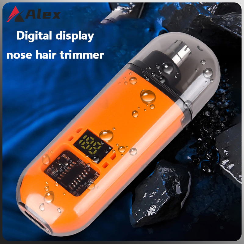 Eelectric Nose hair trimmer for men rechageable wat267erproof USB ...