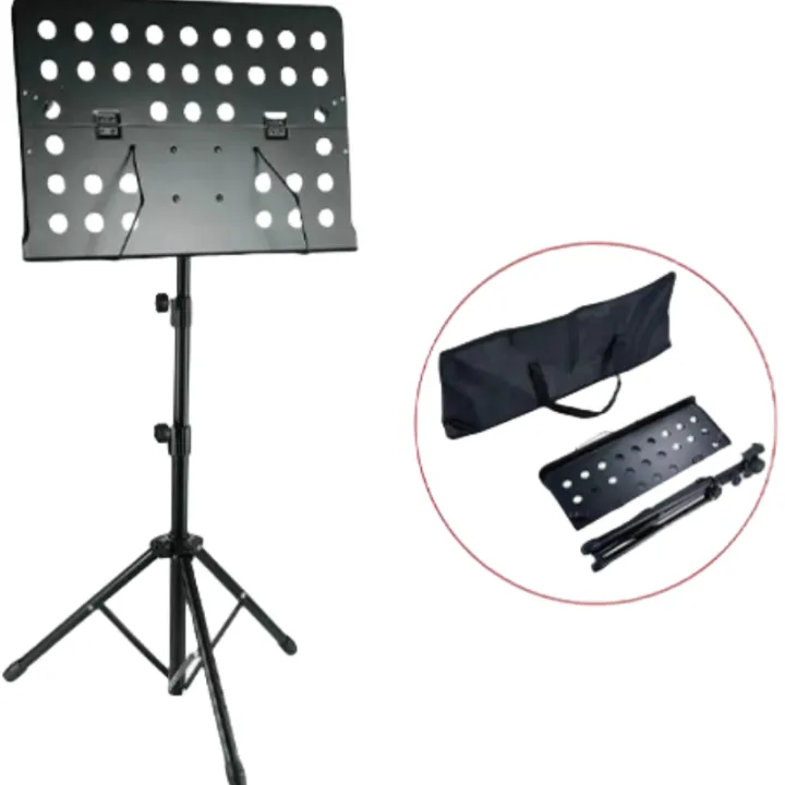 KAWES Portable Metal Music Stand Detachable Musical Instruments For ...