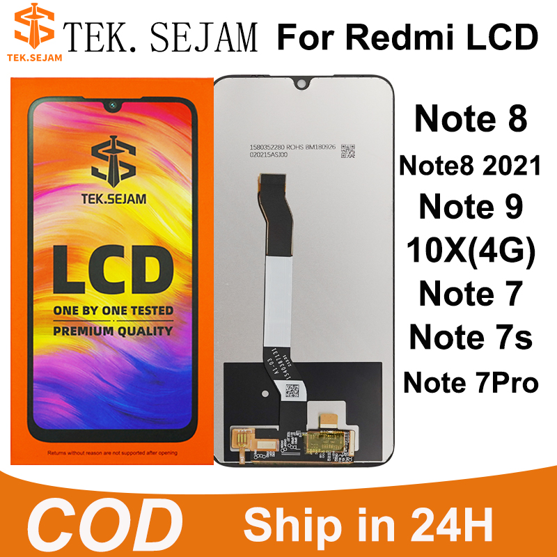 TEK.SEJAM LCD For Redmi Note 8(2021)/Note 7 7Pro/7S/ Note 9 Note 10 LCD ...
