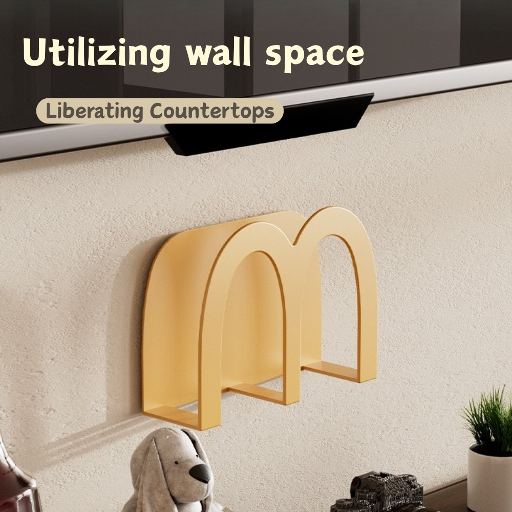 Wall set top box rack punching living room TV router atorage box wall ...