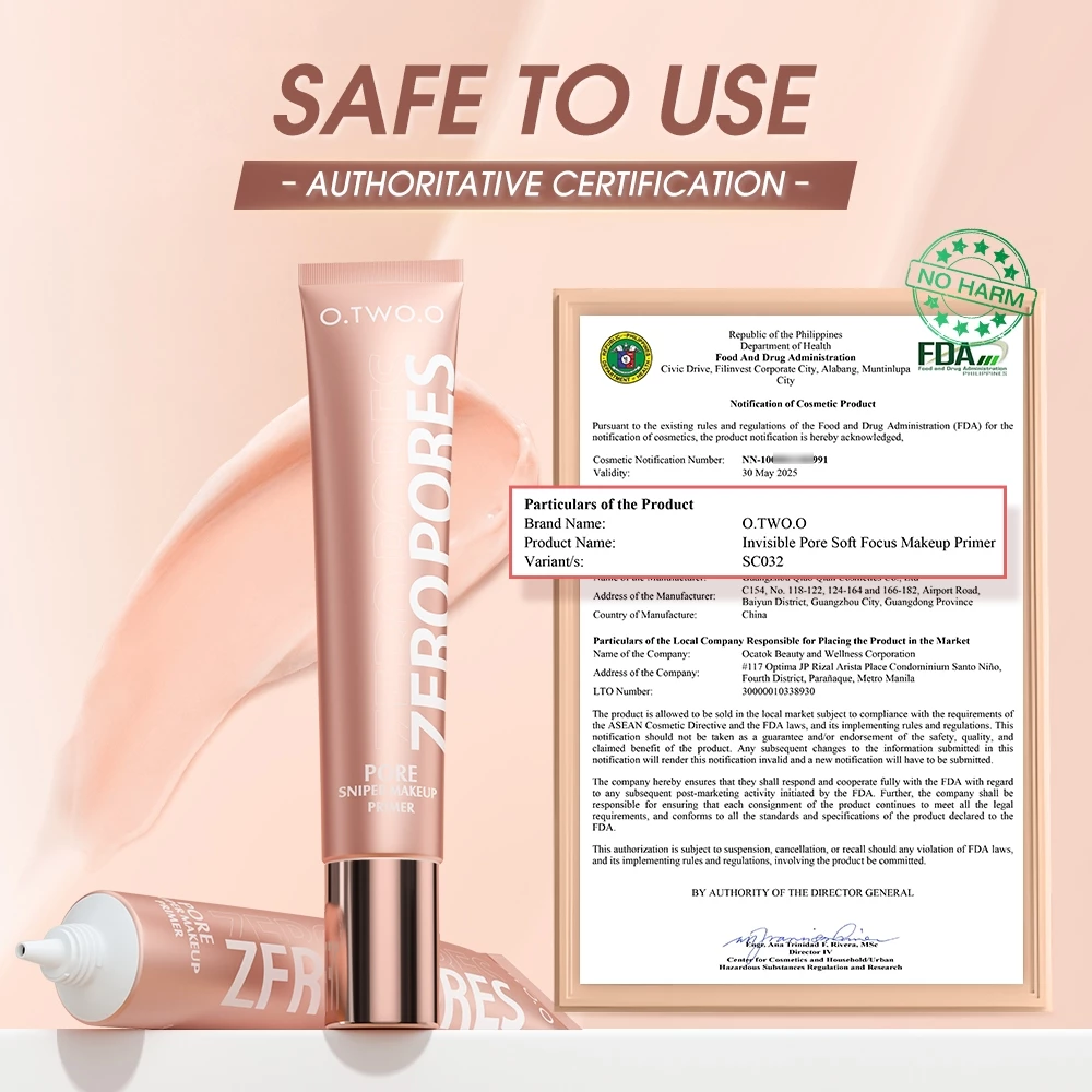 O2O Primer Make Up Invisible Pore Soft Focus Oil-Control Long-lasting ...