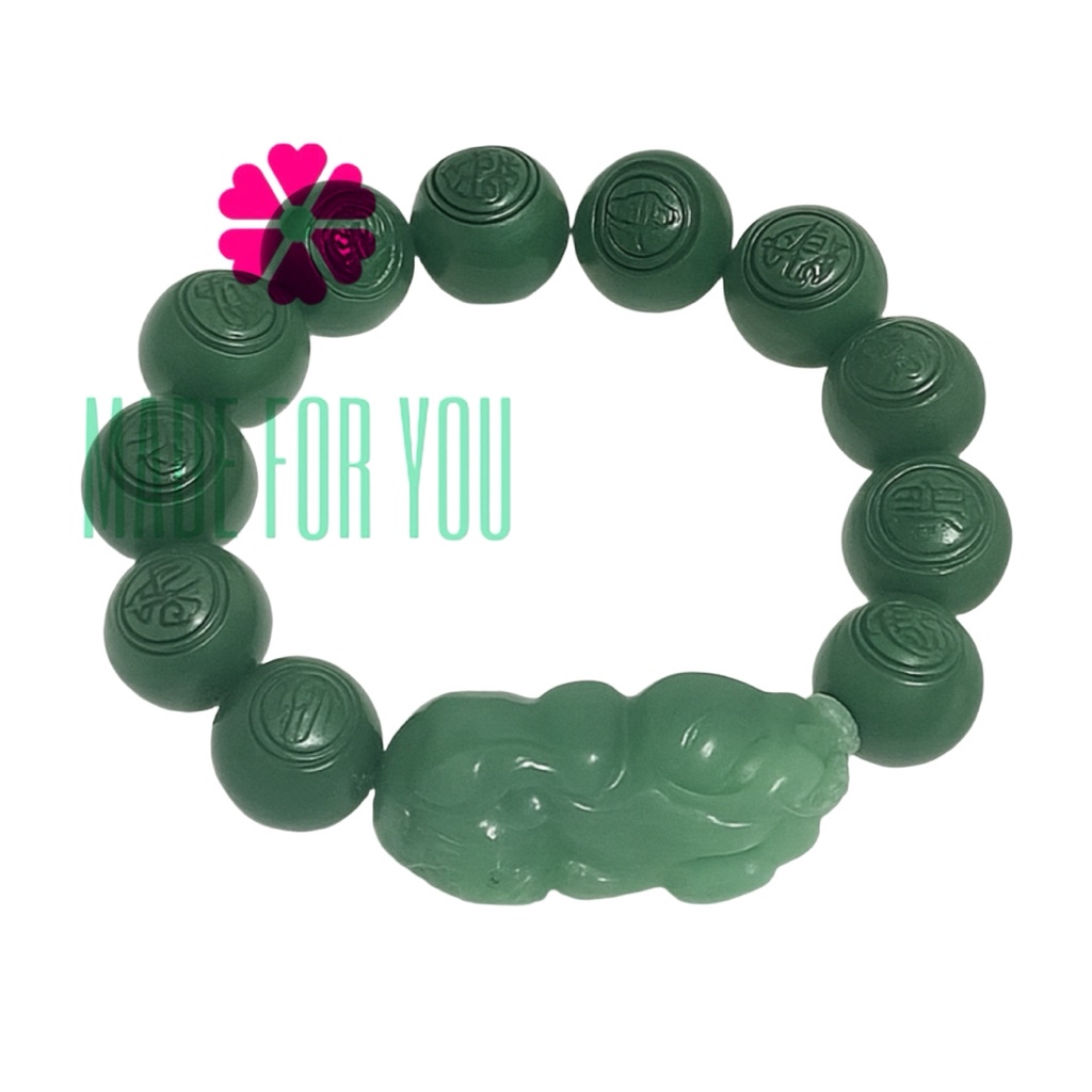 piyao jade gold money coin healing money magnet green lucky charm