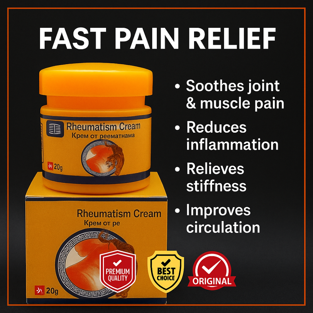Joint Relief Cream Original for Rheumatism, Muscle & Arthritis Pain ...