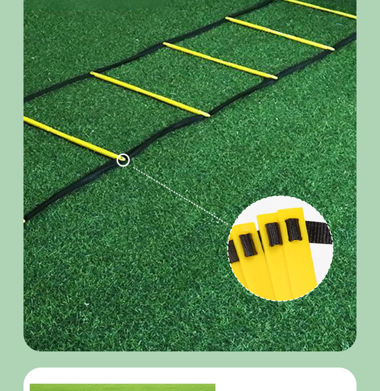 Portable Agility Ladder Training Obstacle Rope Football training Ladder ...