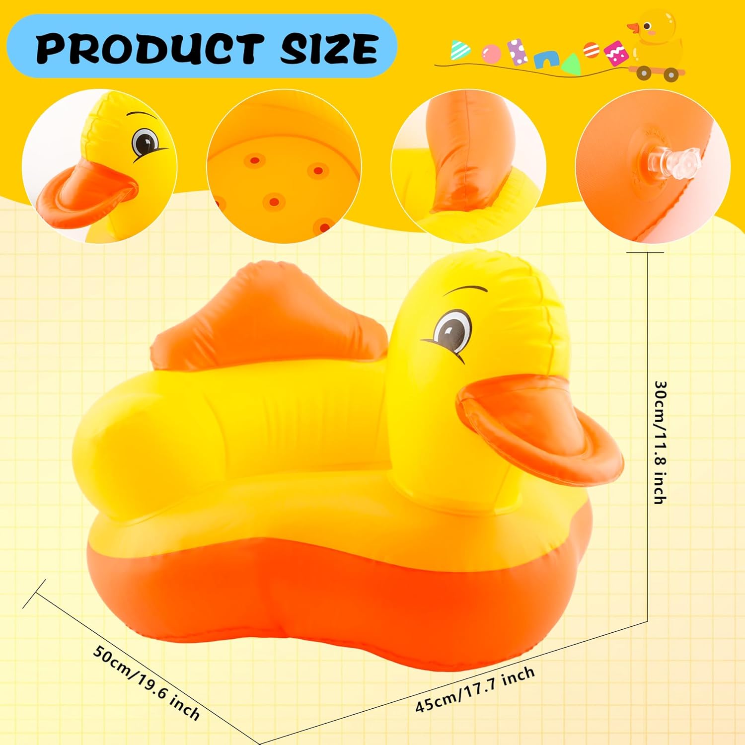 BabyStartPro Cute Inflatable Sofa with Multifunctional Features for ...