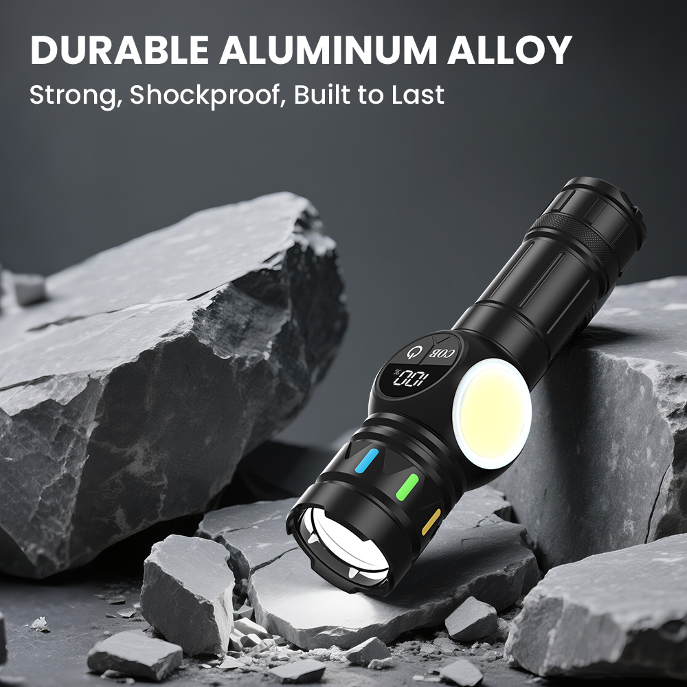 Orashare OL11 3000mAh Flashlight Rechargeable Zoomable Laser Super ...
