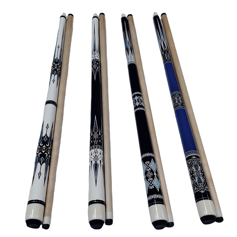 Two Folds Billiard Foldable Maple Superb Cue Pool Stick Snooker ...